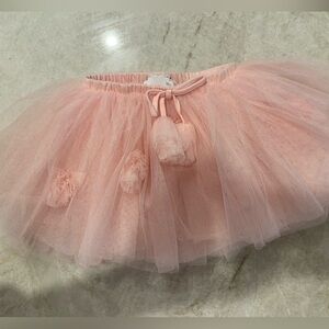 Mud Pie Soft Pink Tulle Skirt